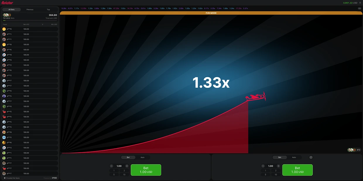 Play Aviator for Real Money